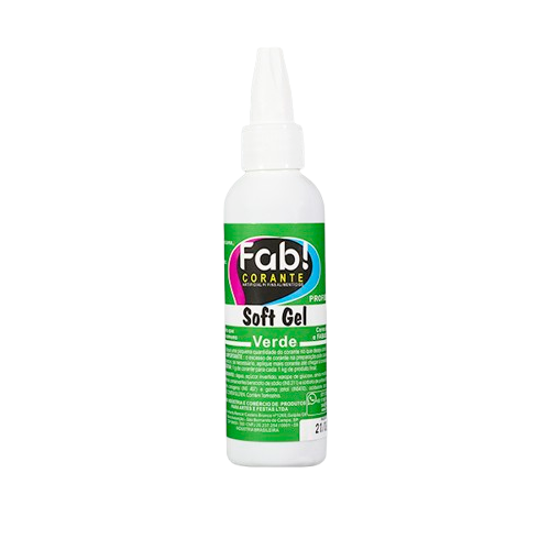 Corante Fab Soft Gel Verde 25G