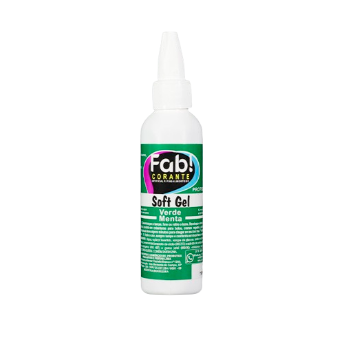 Corante Fab Soft Gel Verde Menta 25G