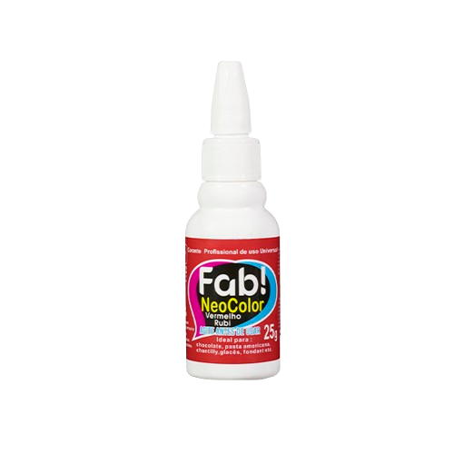 Corante Fab Neocolor Vermelho Rubi - Embalagem com 25G