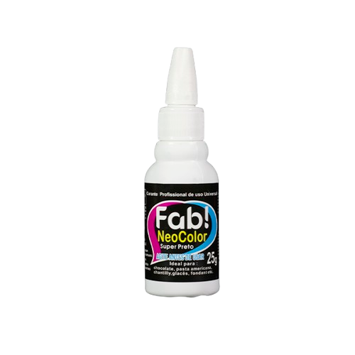 Corante Fab Neocolor Preto - Embalagem com 25G