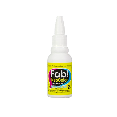 Corante Fab Neocolor Amarelo - Embalagem com 25G
