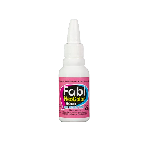Corante Fab Neocolor Rosa - Embalagem com 25G