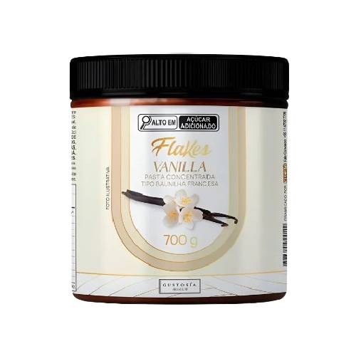 Pasta Concentrada Flakes Baunilha Francesa 700G