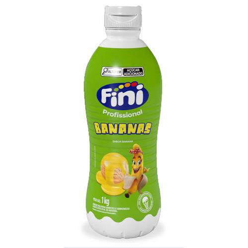 FINI CALDA P/ SORVETE BANANAS 1KG