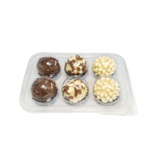 Embalagem Flip Ball com 6 Cavidades - Pacote com 5UN