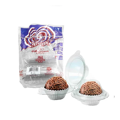 Embalagem para Doce Individual G 641 Galvanotek - Pacote com 30UN
