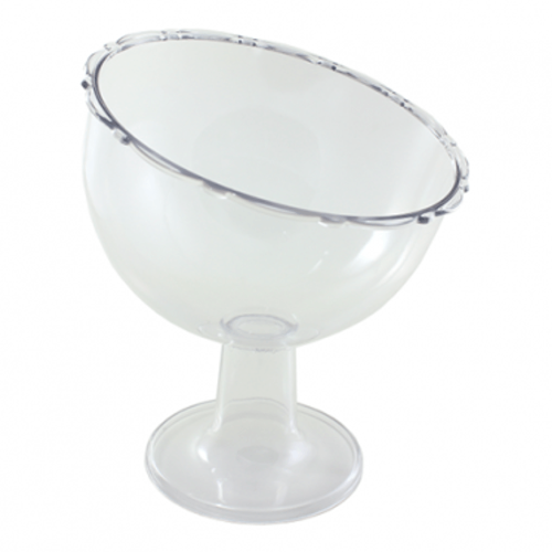 Taça Inclinada Transparente sem Tampa - Embalagem Para 1,100ML