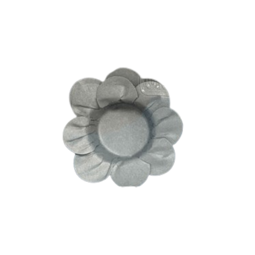 Forminha para Doces Daisy Prata - Embalagem com 50UN