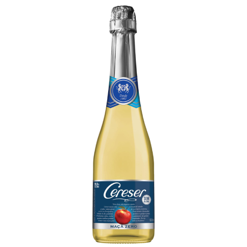 Espumante Sidra Cereser Maçã Zero - Garrafa com 660ML