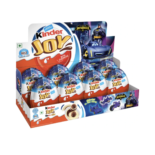 Kinder Joy  Batwheels - Kit com 12 unidade de 20g