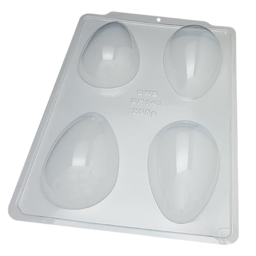 Forma De Acetato Simples BWB Ovo Liso 250G (141) com 1un