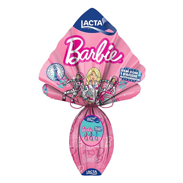 Ovo de Páscoa Lacta Barbie 166G