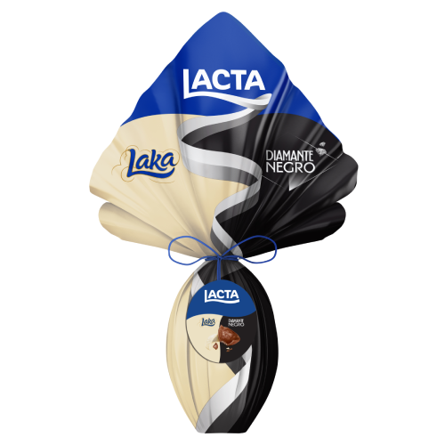 Ovo de Páscoa Lacta Diamante Negro / Laka 494G