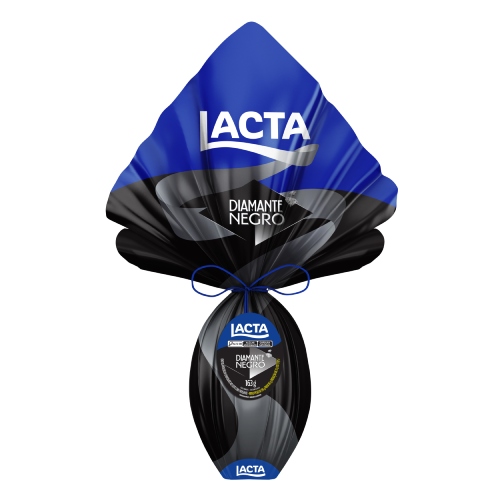 Ovo de Páscoa Lacta Diamante Negro 163G