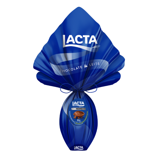 Ovo de Páscoa Lacta ao Leite 157G