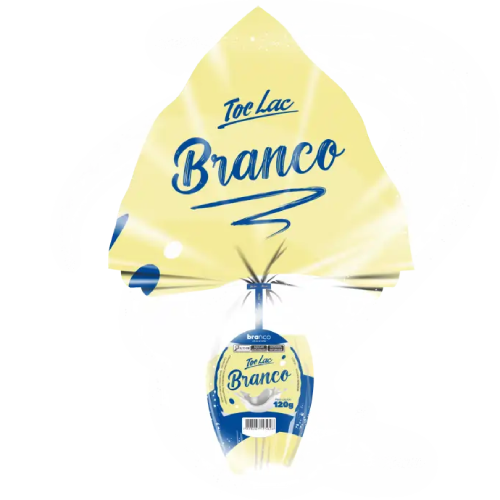 Ovo de Páscoa Toc Lac Branco 120G