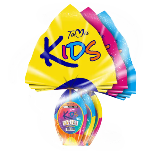 Ovo de Páscoa Toc Mix Kids 100G - 1 UN