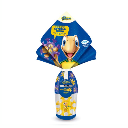 Ovo de Páscoa Tortuguita ao Leite Estrela Ninja 120G