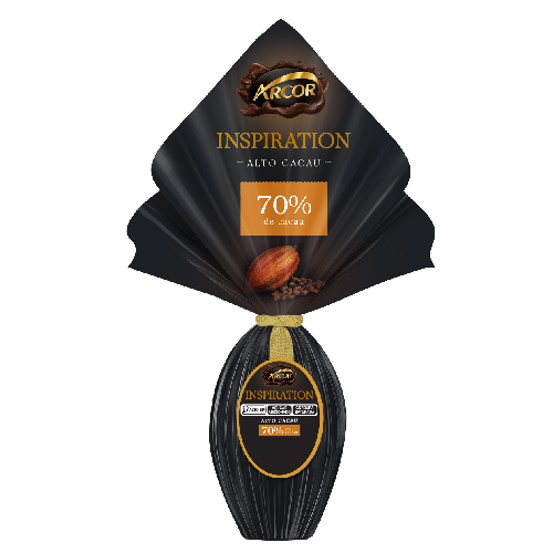 Ovo de Páscoa Inspiration 70% Cacau 190G