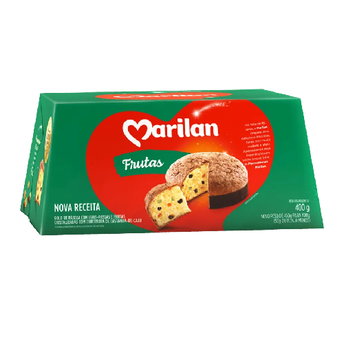 Pascottone Marilan com Frutas Cristalizadas e Uvas - Passas 400G
