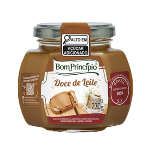 Doce de Leite Bom Princípio Premium - Embalagem com 270G