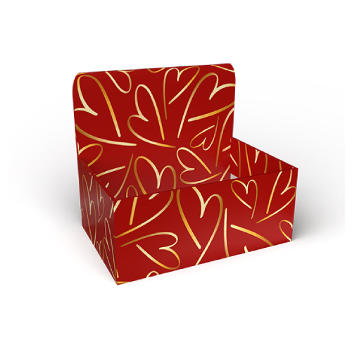 Caixa Display Apego Vermelho G