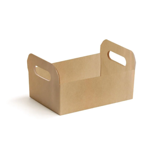 Cesta Caixote de Cartão Kraft G