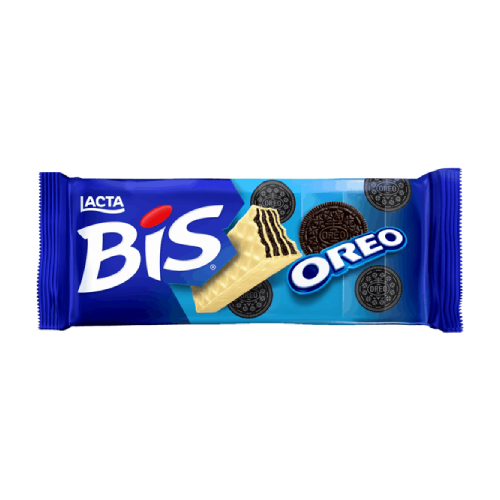 Wafer Bis Chocolate Oreo - Pacote com 100,8G