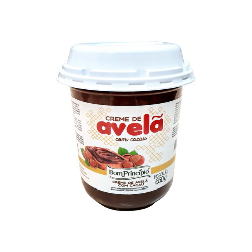 Creme de Avelã com Cacau Bom Princípio - Pote com 650G