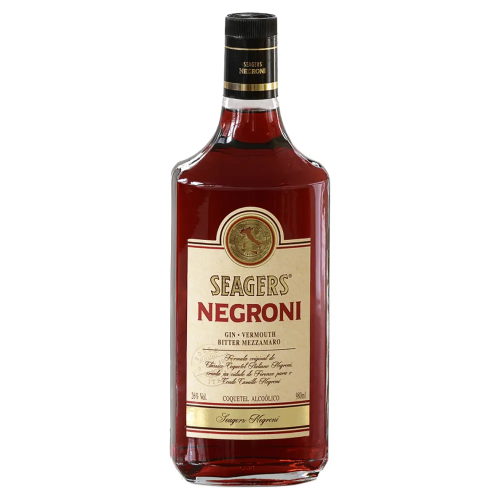 Gin Seagers Negroni - Garrafa com 1L