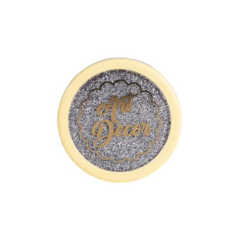 Glitter Glow Art Decor Prata 5G