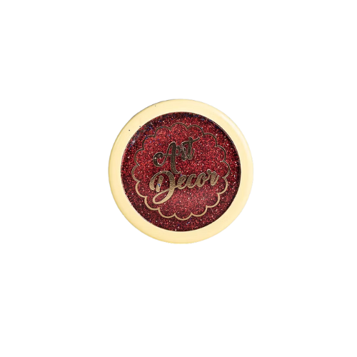 Glitter Glow Art Decor Vermelho 5G