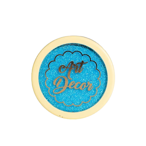 Glitter Glow Art Decor Azul Tiffany 5G