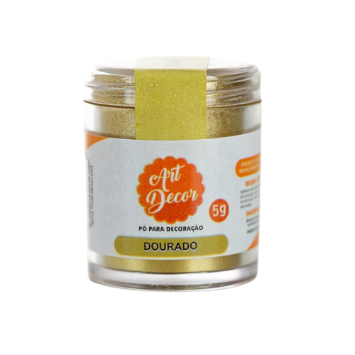 Pó para Decoração Dourado 5G