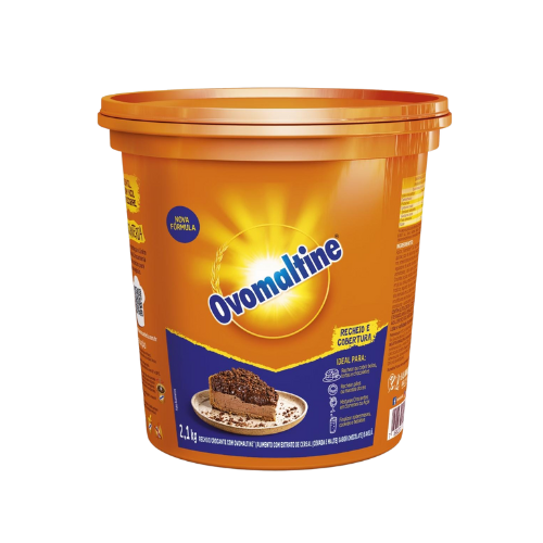 Ovomaltine Creme Crocante - Pote com  2,1 KG