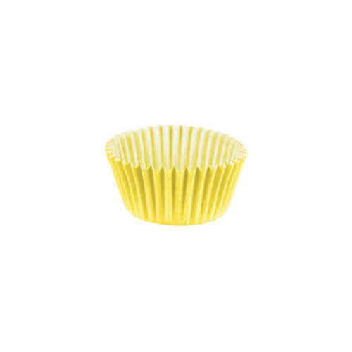 Forminha De Papel Nº4 Amarelo Claro - Pacote com 100 UN