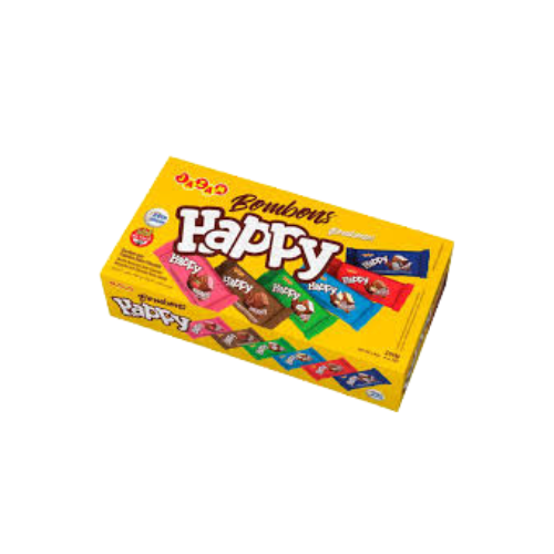Bombom Happy Sortido - Caixa com 160G