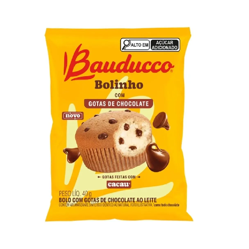Bolinho Bauducco com Gotas de Chocolate 40G