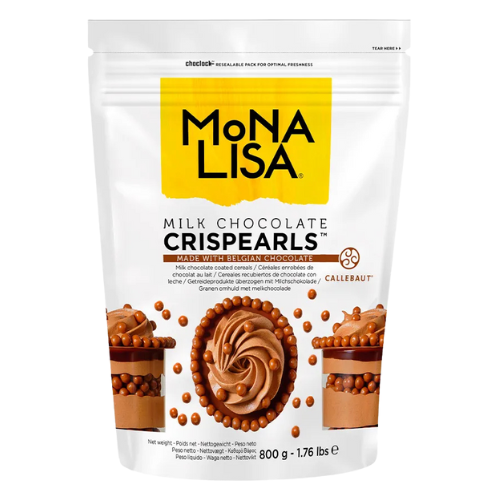 Cereal Crispearls Chocolate ao Leite Mona Lisa - Pacote com 800G