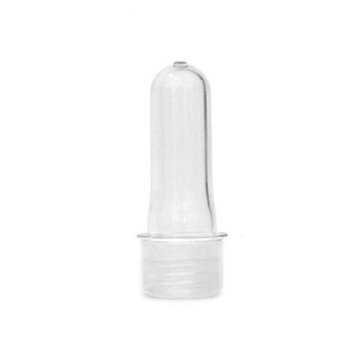 Tubete Cristal 8CM com Tampa Transparente - Pacote com 10UN