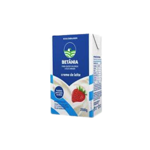 Creme de Leite Betânia - Caixa com 200G