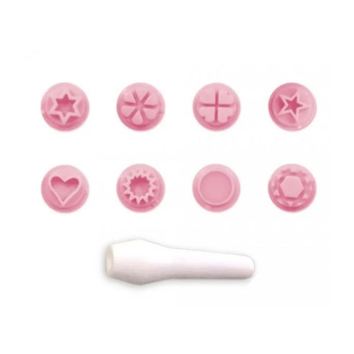 Carimbos para Doces Mini BlueStar - Kit com 9 Peças
