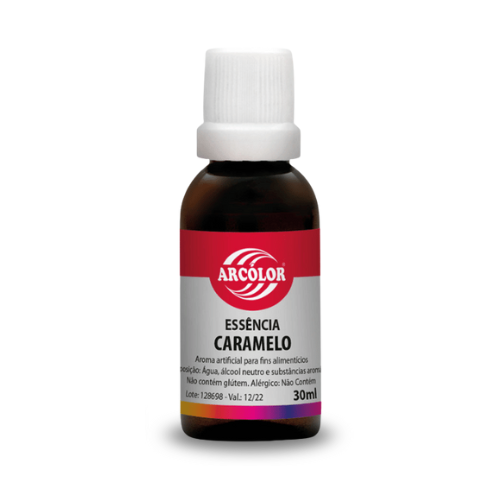 Essência de Caramelo Arcólor – Pote com 30ML