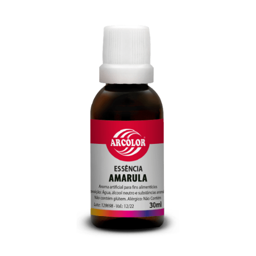 Essência de Amarula Arcólor – Embalagem com 30ML