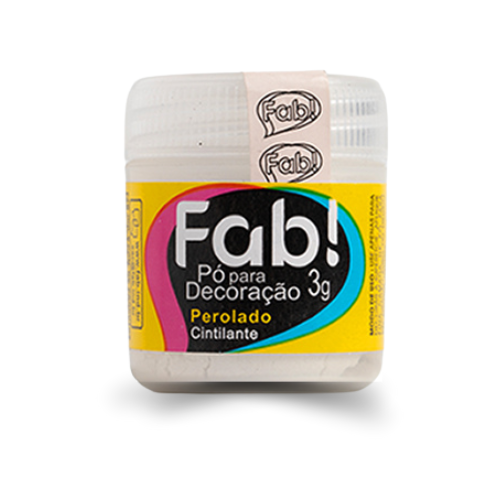 Pó para Decoração Fab Perolado 3G