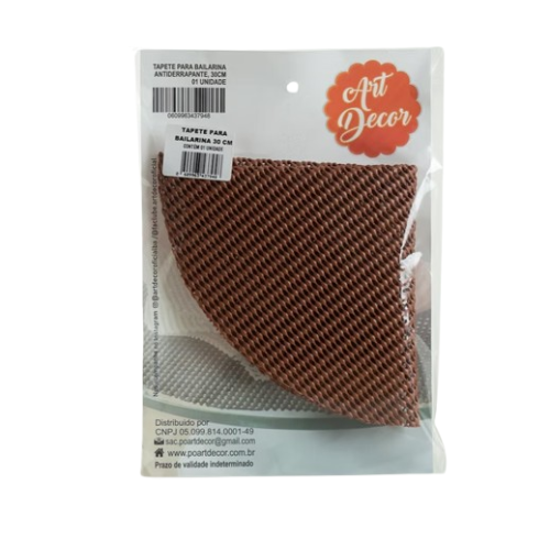 Tela Tapete Antiderrapante para Bailarina Sortido 30CM - Pacote com 1UN
