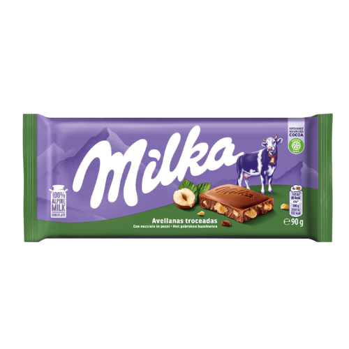 Chocolate Milka Avelãs 90G