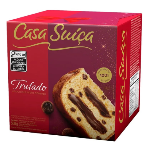 Panettone Casa Suiça Sabor Trufado 500G