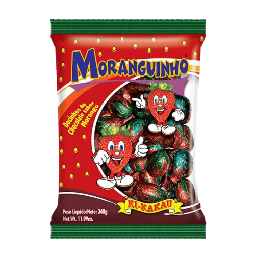 Moranguinho Ki-Kakau  - Pacote com 340G