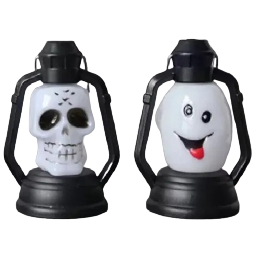 Luminária Halloween 5,3x10cm Decorativa com Luz LED - 1 UN